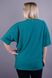 An elegant blouse for women plus size. Turquoise.485131269 485131269 photo 3