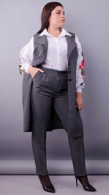 Stylish office suit deuce Plus Size. Grey.485138209 485138209 photo