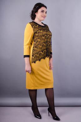 An elegant dress plus size for women. Golden.485131215 485131215 photo