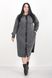 An elongated cardigan dress with leather trim. Grey.495278375 495278375 photo 5