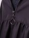 Fashionable raincoat for curvy women. Black.485139020 485139020 photo 9