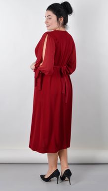 Exquisite Plus Size dress. Bordeaux.485140182 485140182 photo