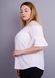 Combined blouse of Plus sizes. White.485135738 485135862 photo 1