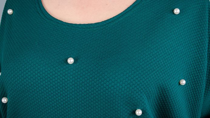 Shane. Elegant blouse for women Plus Size. Emerald. 485131361 photo