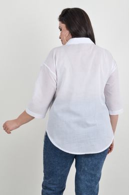 Матільда. Оригінальна блуза на кожен день. Білий 49527842078 фото