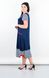 A practical dress of Plus size. Blue.485140640 485140640 photo 4