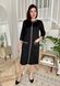 Stylish Plus Size dress. Black.404969412mari50, M