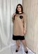 Beautiful everyday women's suede dress. Beige.451691786mari50, M