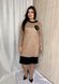 Beautiful everyday women's suede dress. Beige.451691786mari50, M