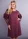 An elegant women's dress plus size. Bordeaux.485133745 485133745 photo 1