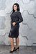 Plus size dress made of eco-angora. Black.400924937mari50, M