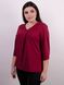 Original blouse plus size. Bordeaux.485138688 485138688 photo 2