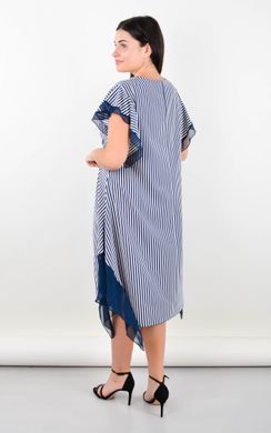 NIVEA שמלה מקורית מפוספסת כחול לבן 485140668 צילום