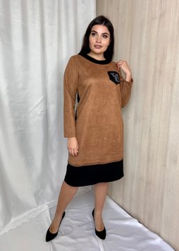 Beautiful everyday women's suede dress. Kemel.451692091mari50, M