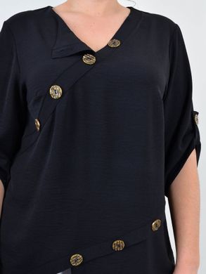 Summer blouse plus size. Black.485141616 485141616 photo