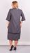 Tais. Dress for women Plus Size. Grey. 485139975 photo 4