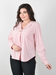 copy_Slava. Women's blouse for large sizes. Powdery. 485141900 photo