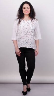 An elegant blouse plus size. White.485139222 485139222 photo