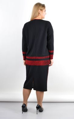 חליפה מסוגננת לנשים עם לורקס פלוס סייז. Red.485141578 485141578 צילום