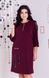 Plus size dress. Bordeaux.405110778mai, not selected