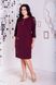 Plus size dress. Bordeaux.405110778mai, not selected