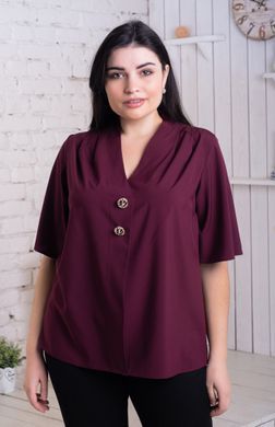 Una camicetta da donna delicata più dimensioni. Burgundy.405109321Mari50 405109321mari50 foto Una camicetta da donna delicata più dimensioni. Burgundy.405109321Mari50 405109321mari50 foto