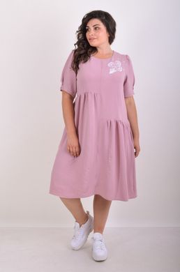 Dress for the summer is Plus size . Powder.4851421305052, M