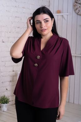 Una camicetta da donna delicata più dimensioni. Burgundy.405109321Mari50 405109321mari50 foto Una camicetta da donna delicata più dimensioni. Burgundy.405109321Mari50 405109321mari50 foto