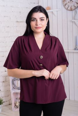 Una camicetta da donna delicata più dimensioni. Burgundy.405109321Mari50 405109321mari50 foto Una camicetta da donna delicata più dimensioni. Burgundy.405109321Mari50 405109321mari50 foto