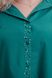 Original female shirt of Plus sizes. Turquoise.485139253 485139253 photo 4