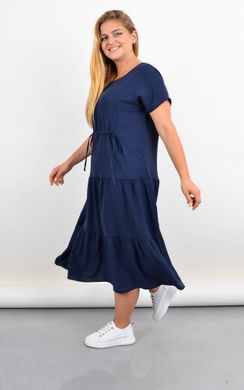 Plus Size dress with streams on the bottom. Blue.485142318 485142318 photo