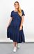 Plus Size dress with streams on the bottom. Blue.485142318 485142318 photo 5