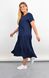 Plus Size dress with streams on the bottom. Blue.485142318 485142318 photo 2