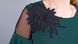 Юнона. Коктейльна сукня для жінок з пишними формами. Смарагд. 4851312775052 фото 5