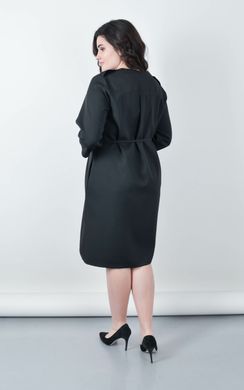 Сивіла. Елегантна сукня великих розмірів. Чорний. 485141901 фото