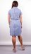 Plus size dress. Blue strip.485131571 485131571 photo 4