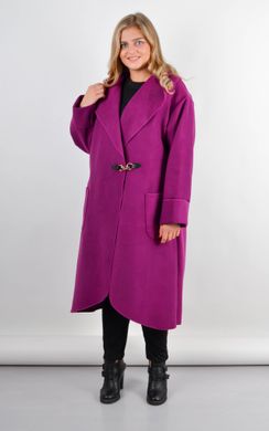 Сарена. Женское пальто-кардиган больших размеров. Фуксия. 485141180 фото