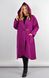 Sareren. Female coat cardigan big sizes. Fuchsia. 485141180 photo 2