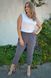 Shortened summer trousers of Plus sizes. Powder of the rhombus.485140948 485140955 photo 1