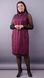 Plus size knitted dress. Bordeaux.485138126 485138126 photo 2