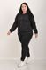 Costume sportivo su pantaloni in pile con cuffia. Black.495278337 495278337 foto 10