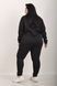 Costume sportivo su pantaloni in pile con cuffia. Black.495278337 495278337 foto 6