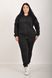 Costume sportivo su pantaloni in pile con cuffia. Black.495278337 495278337 foto 2