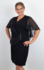Holiday dress for plus size women.. Black.485142470 485142470 photo