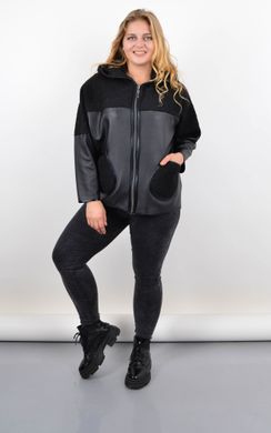 Bixby. Lightweight women's jacket with a hood. Black. Bixby. Giacca leggera da donna con cappuccio. Nero. photo
