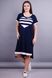 Original dress of Plus sizes. Blue+white.485132711 485132711 photo 2