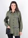 Women's shirt with Plus Size skin. Olive.485141420 485141420 photo 2
