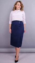 Office skirt plus size. Blue.485137849 485137849 photo