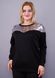 Iskra. Knitted blouse Size Plus. Black + silver. 485138007 photo 2