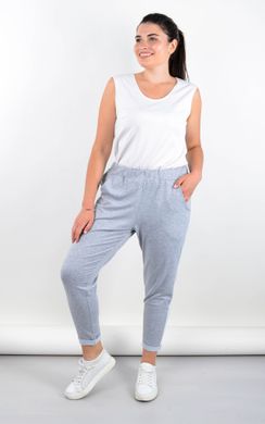 Sports pants are Plus size . Grey.485140708 485140708 photo